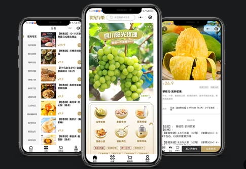 食光與果生鮮小程序開發